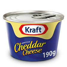 [17440] Kraft cheddar cheese 190g