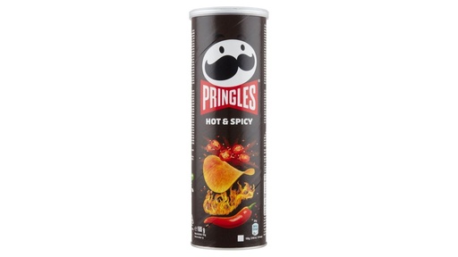[11650] Pringles hot and spicy 165 gr