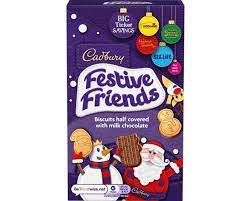 [18327] cadbury festive friends biscuit
