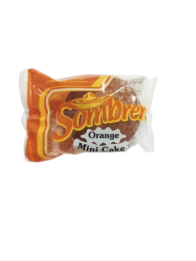 [5334] sombrero mini cake orange