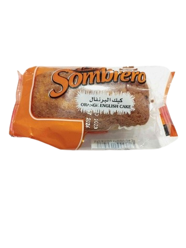 [4969] sombrero orange english cake