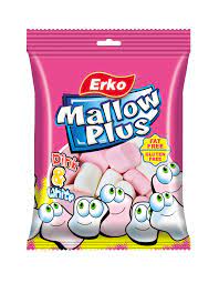[5138] Erko Mallow Plus Pink & White