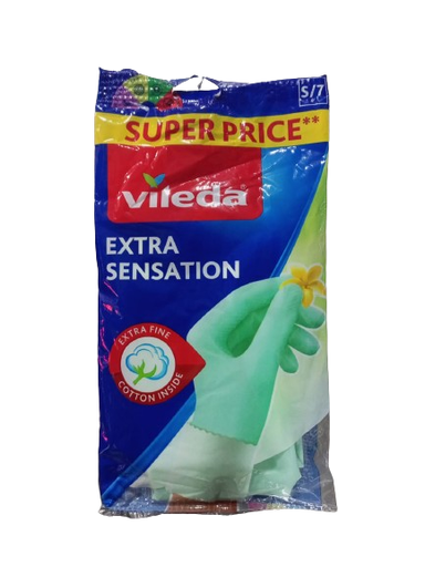 [17898] vileda extra sensation gloves
