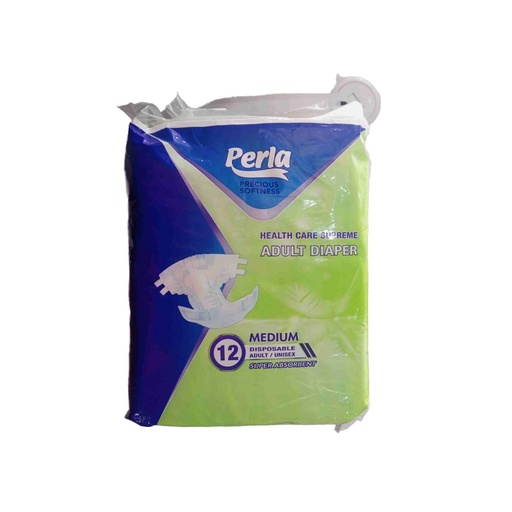 [15553] Perla Adult Diapers 12Med
