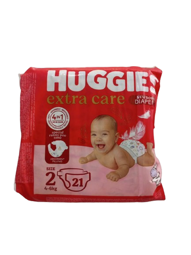 [16504] Huggies New Born 2 4-6kg Diaper