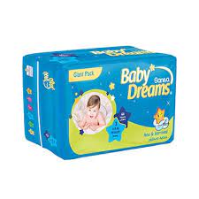 [704] Baby Dreams Med 50 Diapers