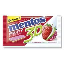 [11272] Mentos 3D strawberry 8.5g