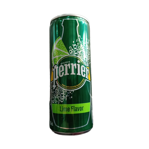 [18795] perrier Lime Flavor can 250ml