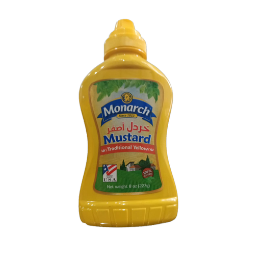 [2873] Monarch mustard 227 gr