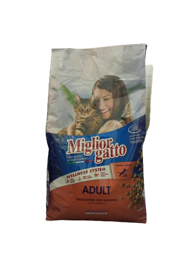 [12368] Miglior Cat Food Salmone 1.5kg