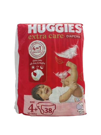 huggies diapers 10-16kg N4+