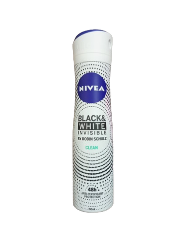 Nivea b&w invisible clean spray