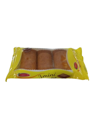 Jordina mini swiss roll choco