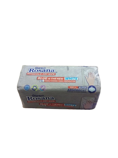 Sanita interfold dry wipe 200g