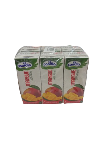 candia mangue juice 180ml box/6