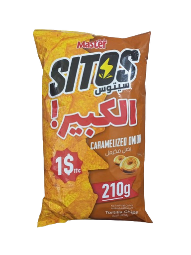 Master sitos carmalized onion 210g